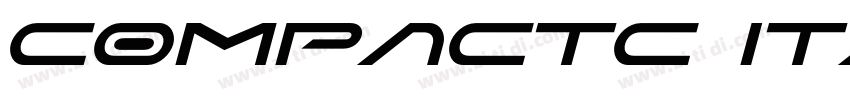 CompactC Italic字体转换